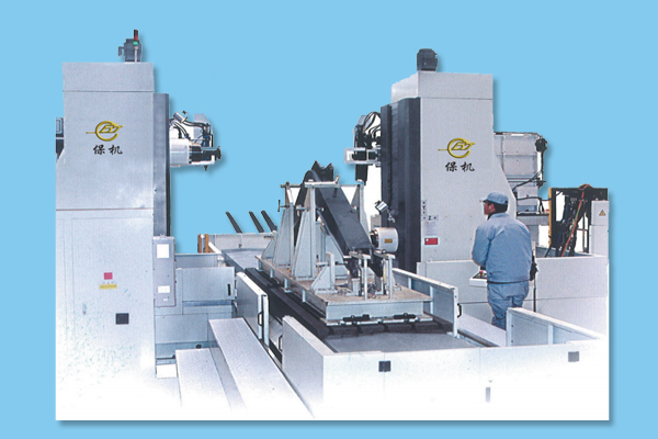 卧式(shi)雙面數(shu)控镗銑(xi)專用機(ji)床